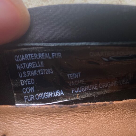 Clarks Leopard Print Ballet Flats With Black Patent Toe Cap Womens Size 8 - Picture 8 of 9